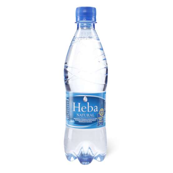 Negazirana voda HEBA 0.5l