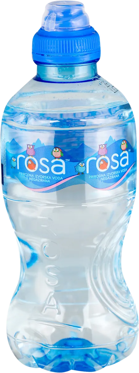 Negazirana voda ROSA sa sportskim čepom 0.33l