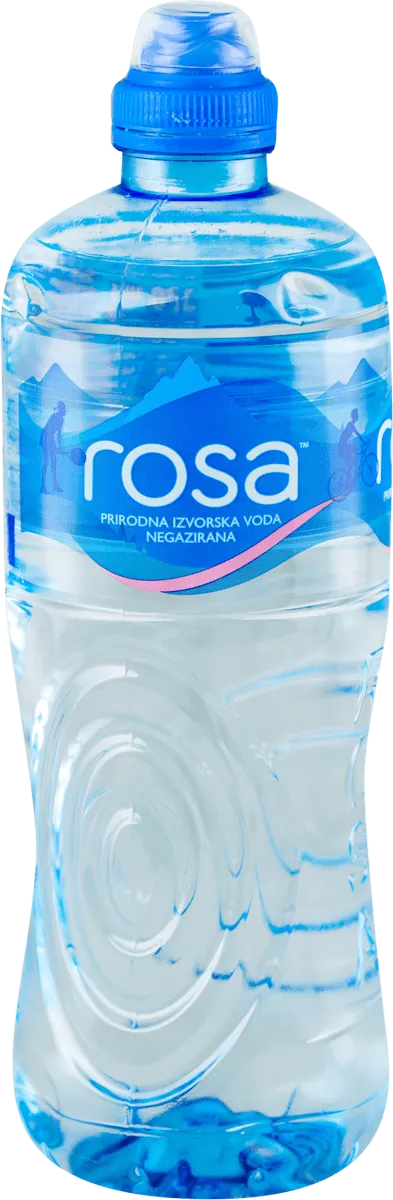 Negazirana voda ROSA sa sportskim čepom 0.75l
