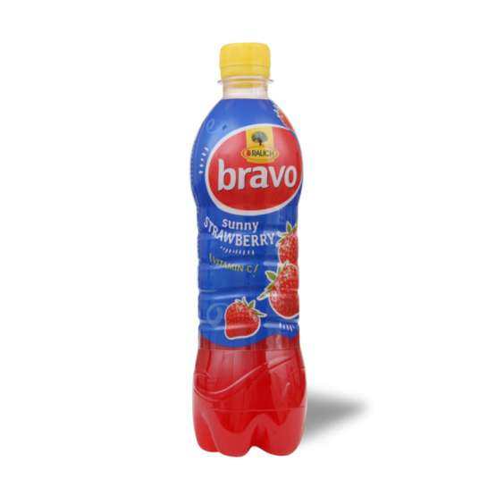 Negazirani sok BRAVO jagoda 0.5l