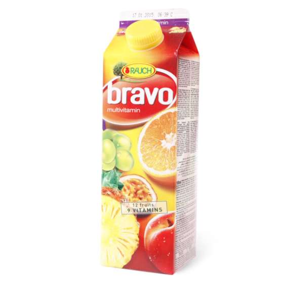 Negazirani sok BRAVO multivitamin nektar 1l