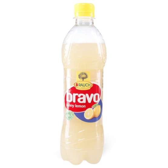 Negazirani sok BRAVO Sunny Lemon 0.5l