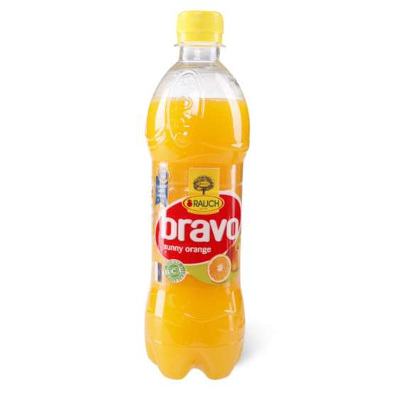 Negazirani sok BRAVO Sunny orange 0,5l
