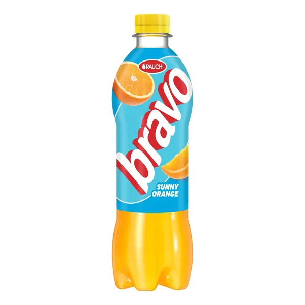 Negazirani sok BRAVO Sunny orange 0,5l