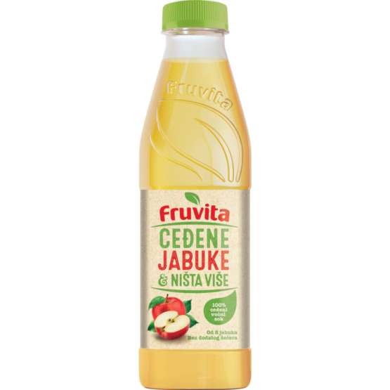Negazirani sok FRUVITA cedjena jabuka 0,75l