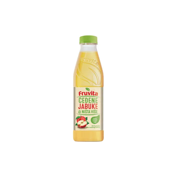 Negazirani sok FRUVITA jabuka i ništa više 750ml