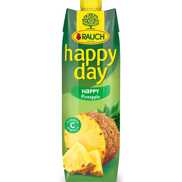 Negazirani sok HAPPY DAY ananas 1l