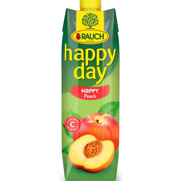 Negazirani sok HAPPY DAY breskva 1l