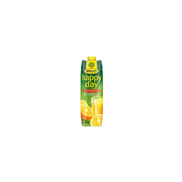 Negazirani sok HAPPY DAY pomorandža pulpa 1L