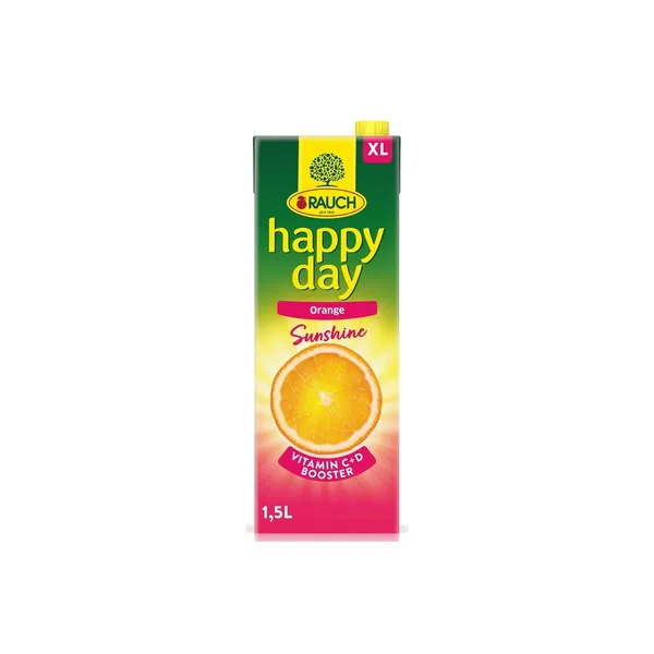 Negazirani sok HAPPY DAY Sunshine pomorandža 1,5l