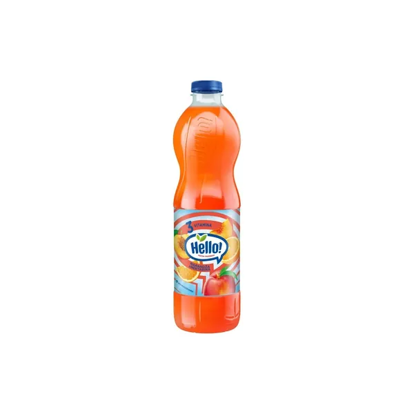 Negazirani sok HELLO koktel pomorandže nektar 1,5l
