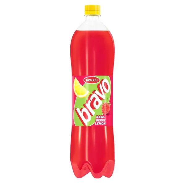 Negazirani sok RAUCH Bravo malina limun 1,5l