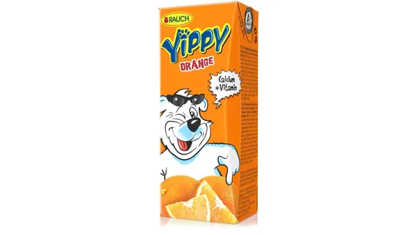 Negazirani sok RAUCH Yippy pomorandža 200ml