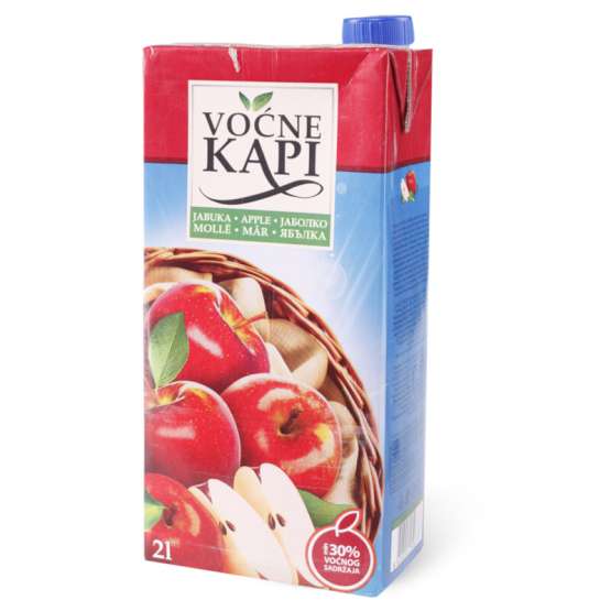 Negazirani sok VOĆNE KAPI jabuka 2l