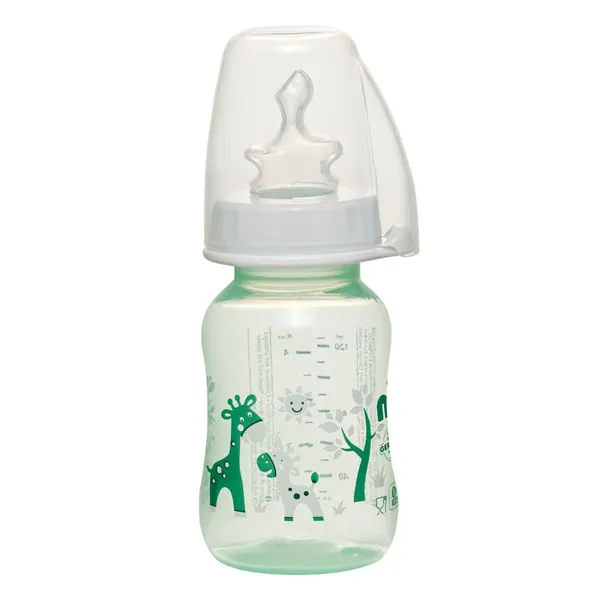 NIP Trendy flašica 125ml i silikonska cucla (0-6m)