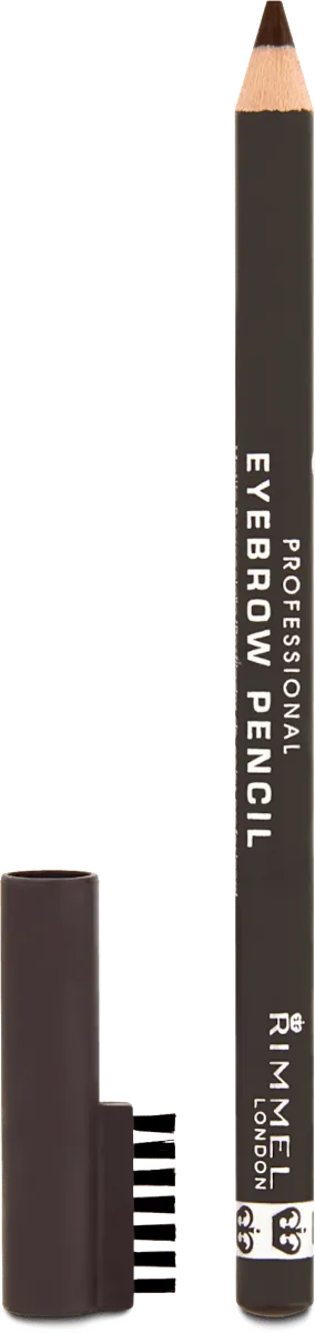 Olovka za obrve RIMMEL eyebrow pencil 004 Black Brown