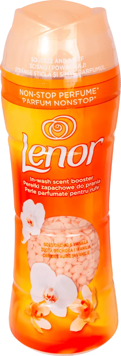 Omekšivač za veš LENOR Beads gold orchid parfemske perle za veš 270g