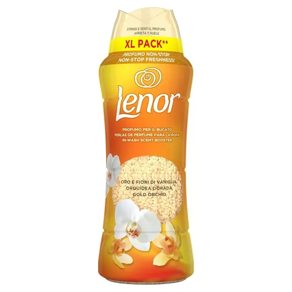 Omekšivač za veš LENOR Beads gold parfemske perle za veš 495g