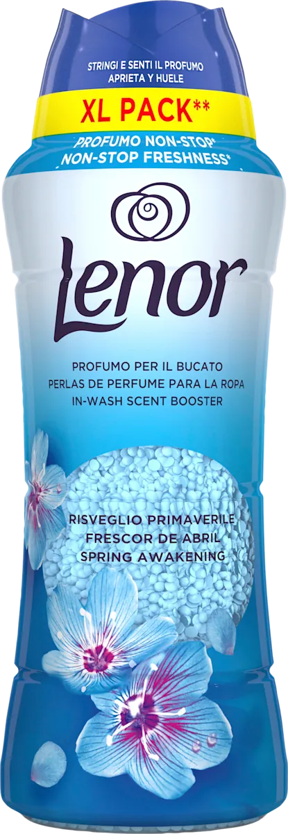 Omekšivač za veš LENOR Beads spring parfemske perle za veš 495g