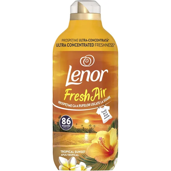 Omekšivač za veš LENOR Fresh air tropical sunset 86 pranja (1,204l)