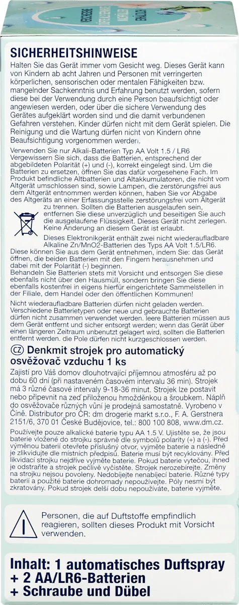 Osveživač prostora DENKMIT automatski 1kom