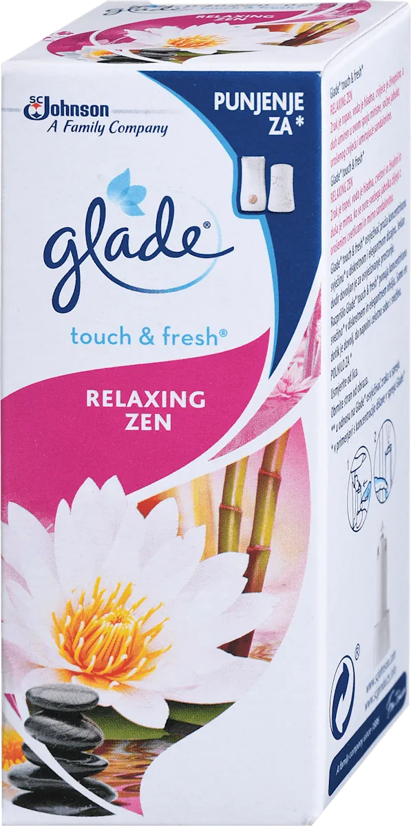 Osveživač prostora GLADE micro spray dopuna relaxing zen 10ml