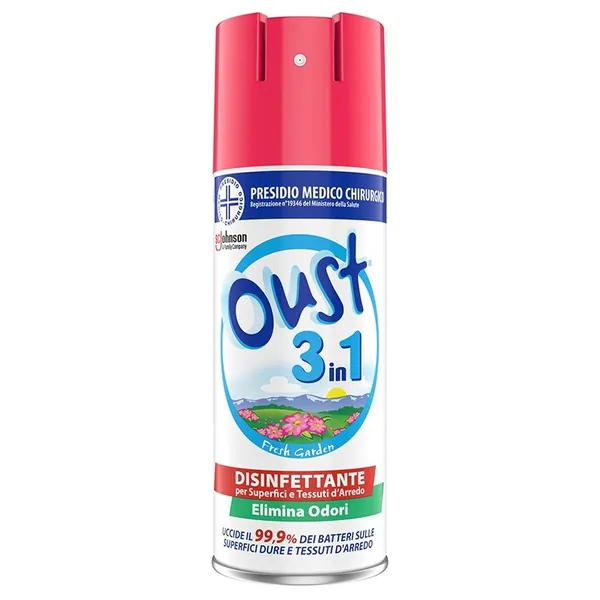 Osveživač prostora OUST 3u1 u spreju garden 400ml