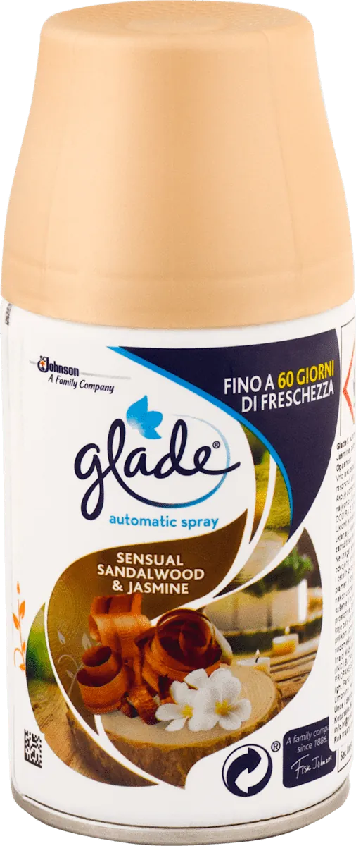 Osveživači prostora GLADE automatic sprej Sandalovina sa Balija - dopuna 269ml