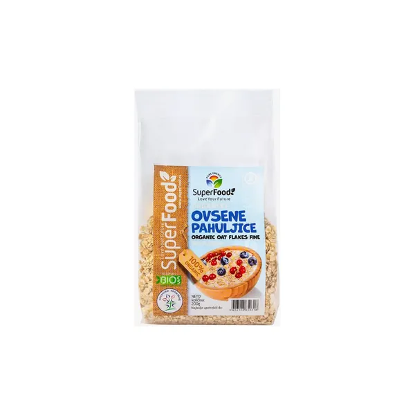 Ovsene pahuljice SUPERFOOD bez glutena 200g