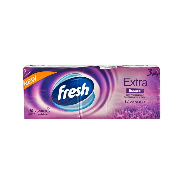 Papirne maramice FRESH Extra Lavanda 10/1