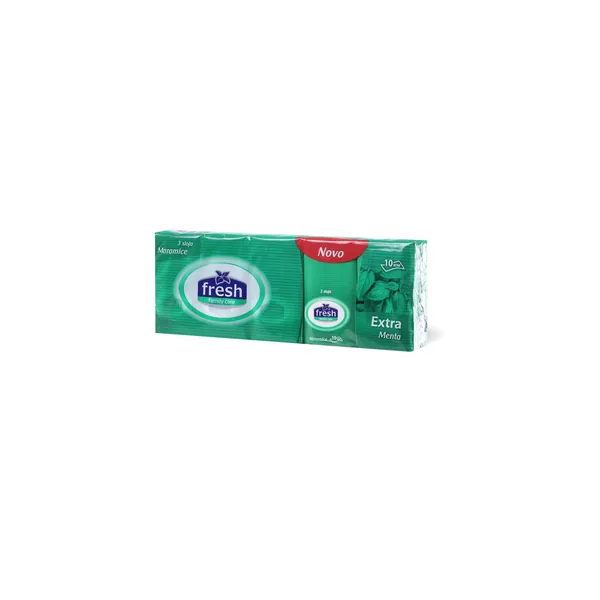 Papirne maramice FRESH troslojne ex.Mentol 10/1