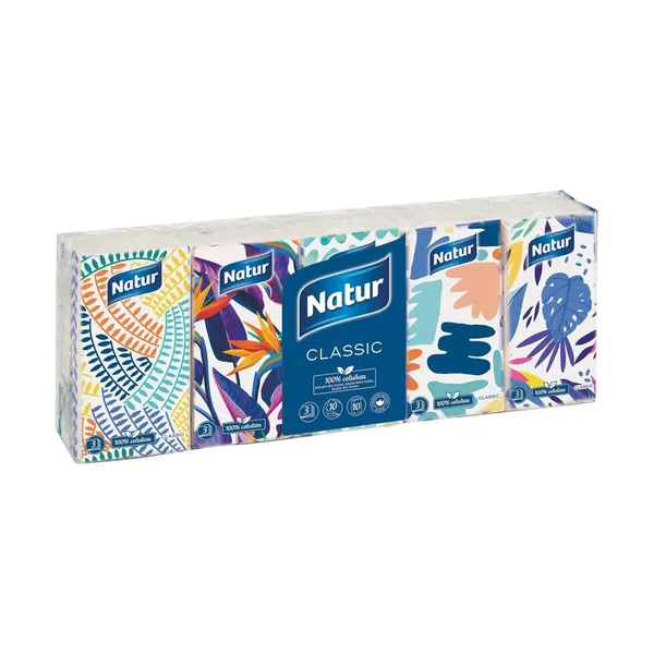 Papirne maramice NATUR classic 10kom