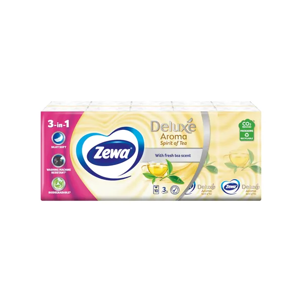Papirne maramice ZEWA deluxe tea scent 3sloja 10kom