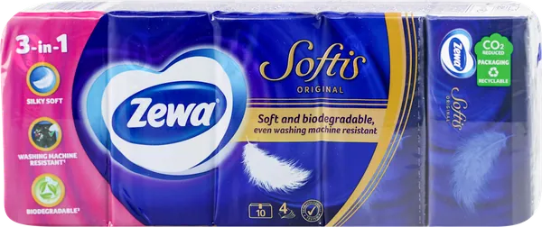 Papirne maramice ZEWA softis original 4sloja 10kom