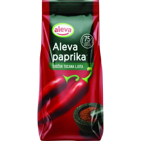 Paprika ALEVA ljuta tucana sudžuk 75g