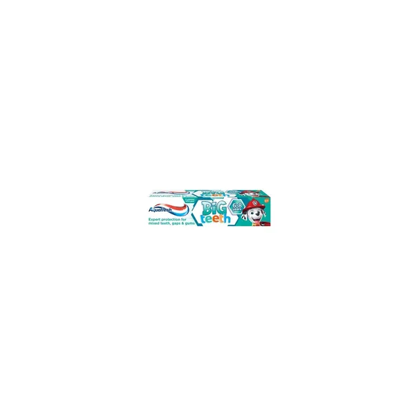 Pasta za zube AQUAFRESH dečija big teeth 50ml6+g