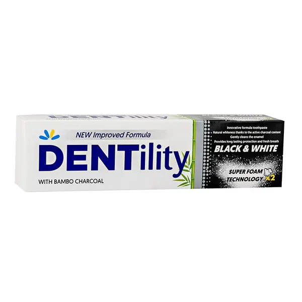 Pasta za zube DENTILITY Black & WhiteÂ 100ml