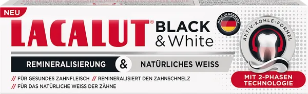 Pasta za zube LACALUT Black & white 75ml
