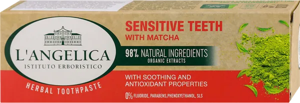 Pasta za zube LANGELICA LAngelica Sensitive Teeth with Matcha pasra za zube 75ml