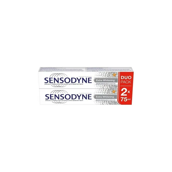 Pasta za zube SENSODYNE Extra whitening 2x75ml