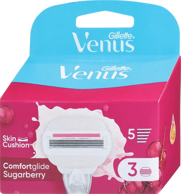 Patrone za brijač GILLETTE VENUS sugarberry 3kom