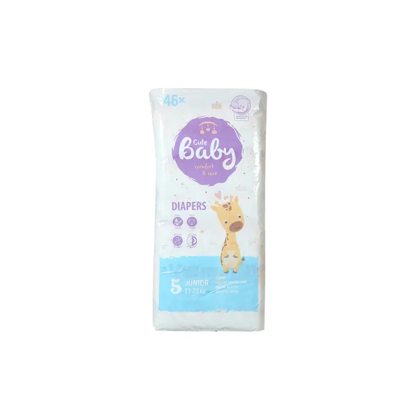 Pelene za bebe CUTE BABY Junior 5 46kom