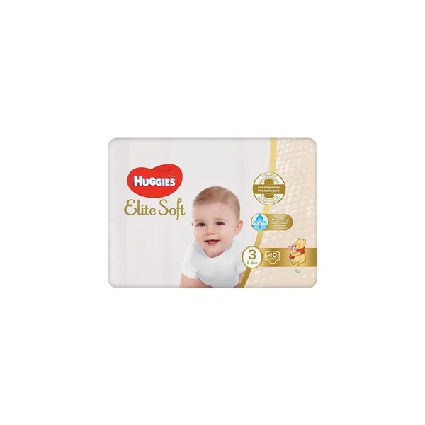 Pelene za bebe HUGGIES Elite Soft 3 40kom