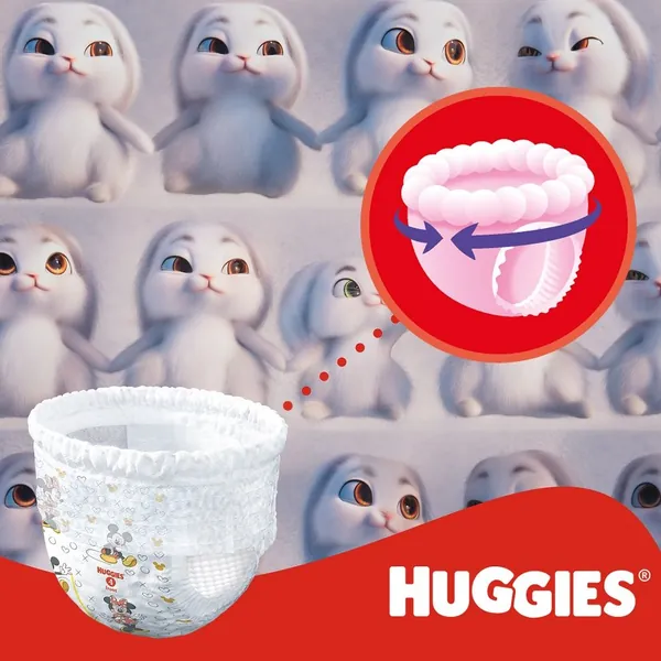 Pelene za bebe HUGGIES Pants, dečje pelene gaćice veličina 4, 36 kom