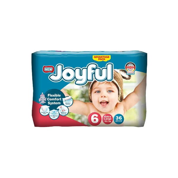 Pelene za bebe JOYFUL 6 large 36kom