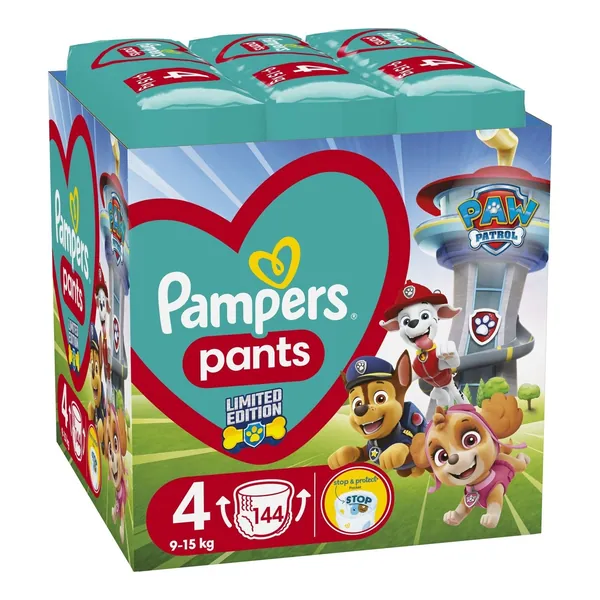 Pelene za bebe PAMPERS Pants Paw Patrol 4 72kom