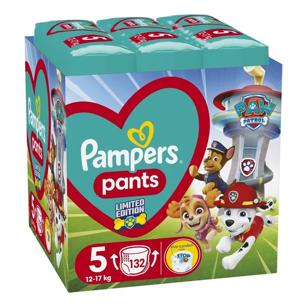 Pelene za bebe PAMPERS Pants Paw Patrol 5 66kom