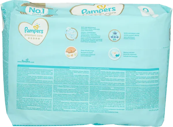 Pelene za bebe PAMPERS Premium SMP 0 New Baby 30