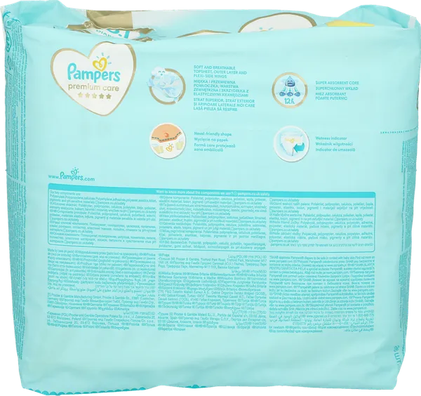 Pelene za bebe PAMPERS Premium smp 1 newborn 26kom