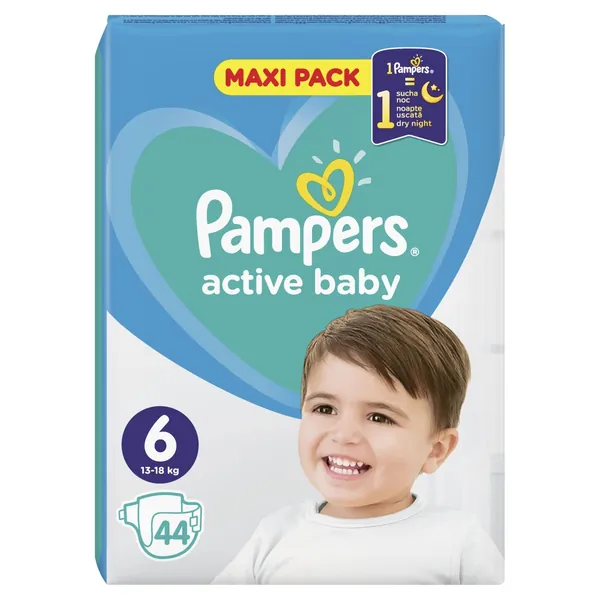 Pelene za bebe PAMPERS VP 6 44kom
